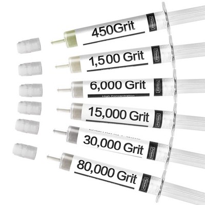 Diamond Polishing Compound Kit of 6 Polishing Lapping Paste 80,000 to 450 GritOK