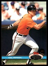 Cal Ripken 1991 Stadium Club #430 Baltimore Orioles FREE SHIPPING AutographDen