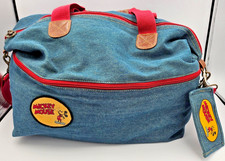 Disney Mickey Mouse Bolso de Lona Expandible Denim Fin de Semana Bolso de Viaje Accesorio