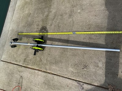 Big Jon Dual Reel Trolling Mast - 6 Feet tall, 2 pieces - never used