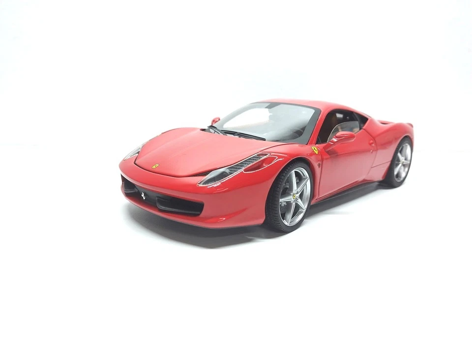 Ferrari 458 Italia Rosso del 2009 - 1/18 Hotwheels Elite Limited. 15.000 pcs - Immagine 3 di 4