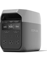  WE SHIP TO GUAM & PR ALSO)EF ECOFLOW Delta 3 1800 watts AC& Solar Panel 1000 Wh