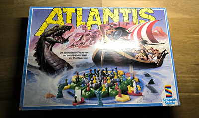 Schmidt Spiele Atlantis Brettspiel, 2 Spieler, Jahr 1990, Nr. 60500