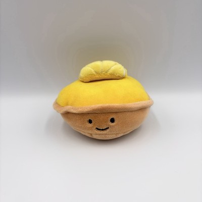 Jellycat Tarte Au Citron Plüschtier Lebensmittelspielzeug, Zitronentarte, nicht mehr produziert. Original