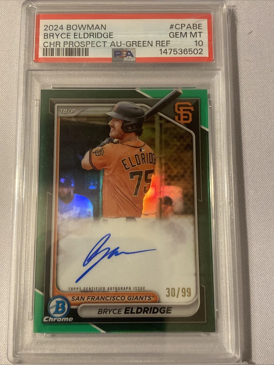 その他 BRYCE ELDER BOWMAN 1ST GOLD WAVE PSA10 2024 Bowman - Bryce Eldridge #CPA-BE for sale | eBay