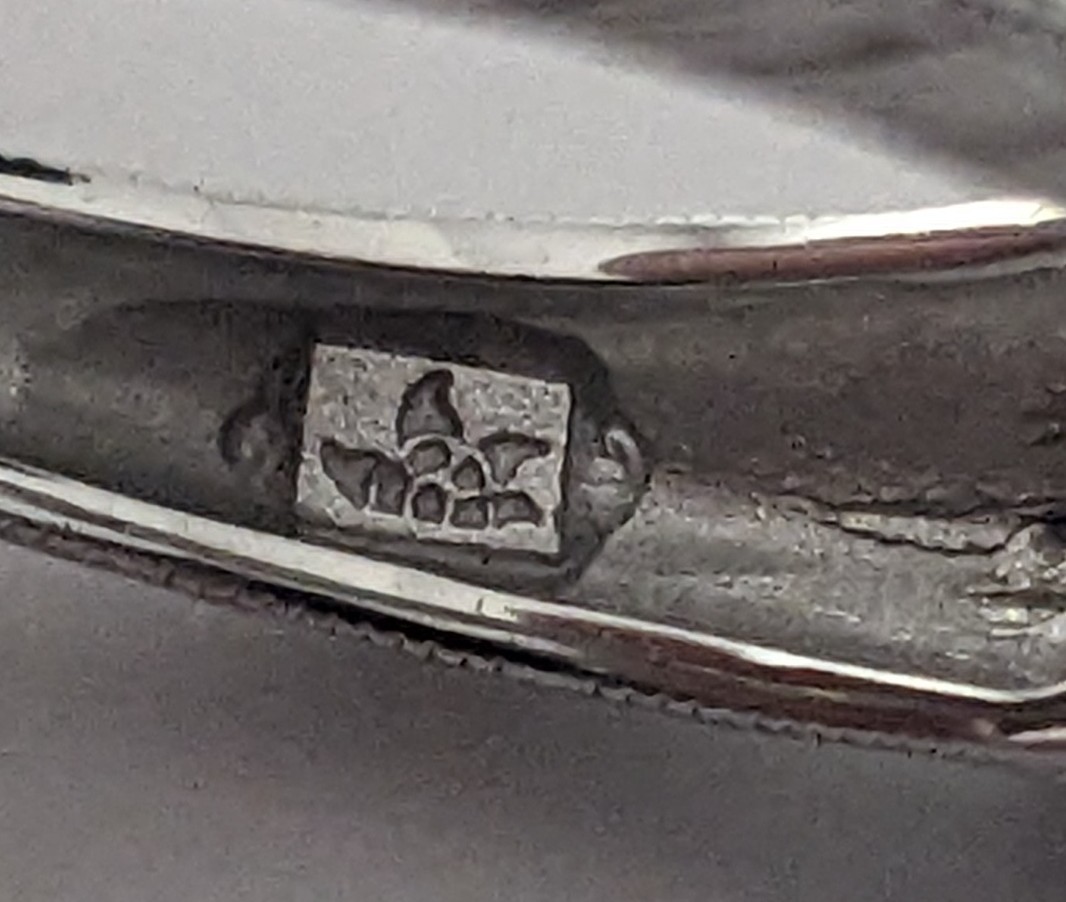 Solid Sterling Silver 9mm Round Cut Clear Stone B… - image 6