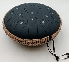 Steel Tongue Drum 13 Inch Percussion Instrument