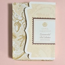 Anna Griffin ORNAMENTAL FOIL STICKERS - AG1540 - 120 Embellishment Stickers NEW
