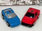 Vintage 1987  Hasbro Transformers G1 Chase & Freeway Throttlebots Lot of 2