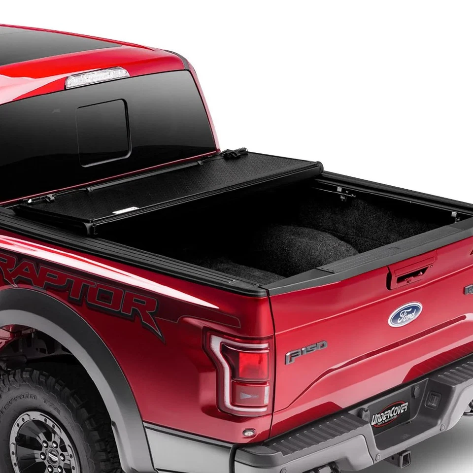 For Chevy Silverado 3500 HD 15-19 Armor FLEX Hard Folding Tonneau Cover Foto 2 de 4