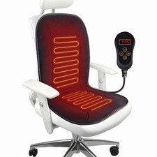 Maxcom Heated Seat Cushion For Office Chair - Heating Pad For Back Lumbar H...