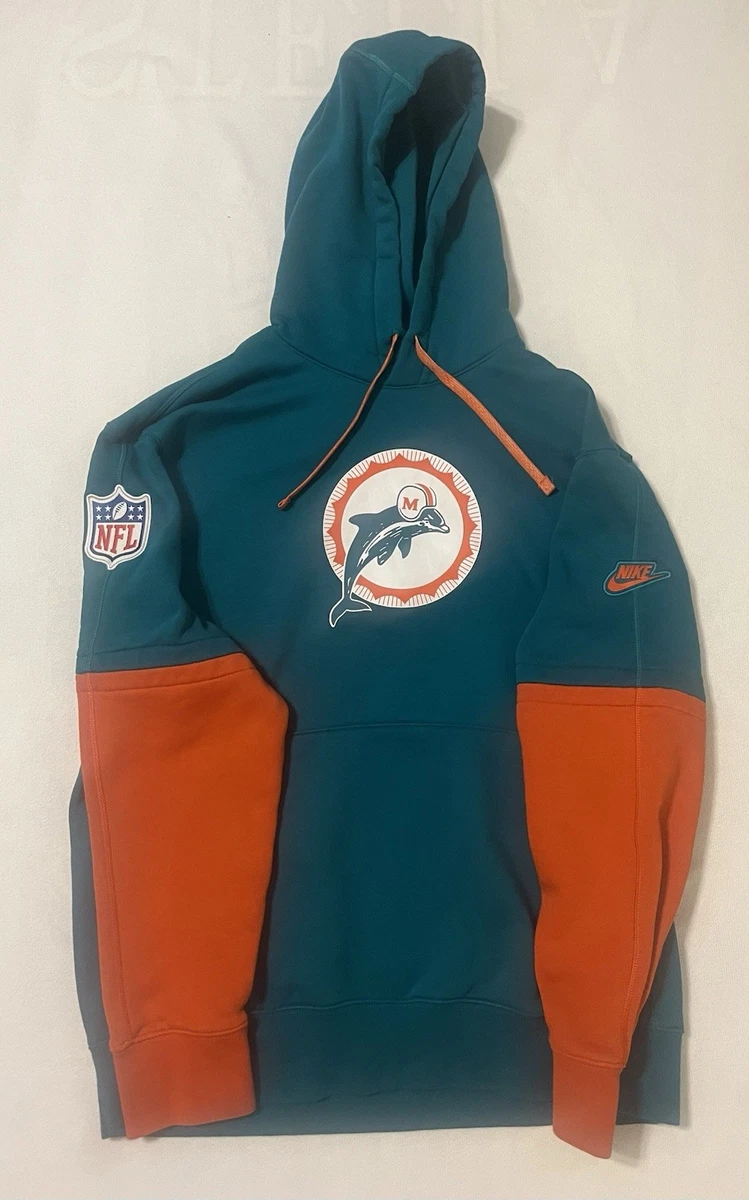 Sweat-shirt vintage Miami Dolphins NFL Team Apparel bleu