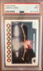 2008-09 Topps LeBron James #23 PSA 9 Chalk Toss Iconic GOAT Card