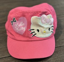 Sanrio Toddler Hello Kitty Hat Cap pink sequin cat kitten girly