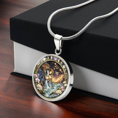Personalized Zodiac Jewelry Gift, Astrology Sign Necklace, Horoscope Gift