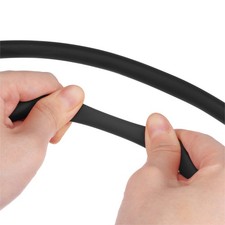1/4-inch ID 3/8-inch OD Latex Tubing Black Elastic Rubber Hose,10FFET