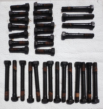 Used Gm Original Small Block Chevy Ch Cylinder Head Bolts 350 L82 Corvette Used Gm Original Small Block Chevy Ch Cylinder Head Bolts 350 L82 Corvette