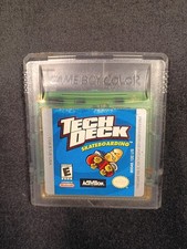 Tech Deck Skateboarding - Gameboy Color - Game Only - Tested/Working