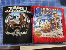 Harley Davidson Motorcycle Alaska Shirts Mens XL