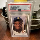Upper Deck 1989 Star Rookie Ken Griffey Jr. #1 Seattle Mariners PSA 5 Baseball
