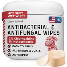 Soothing Dog Paw Wipes for Itchy Skin - Antibacterial and Antifungal Formula ...
