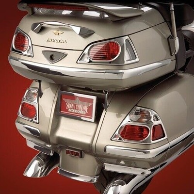 Goldwing 1800  01-10 Chrom oberer Koffer und Sattelkoffer (Komplettset) special