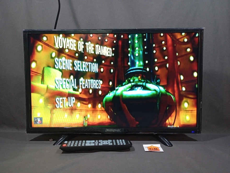 Westinghouse 24" LED HD TV , with Built-in DVD Player and Remote - Image 2 of 4