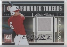 2008 Donruss Elite Extra Edition Throwback Threads /100 Gordon Beckham Auto 1u6