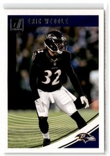 2018 Donruss Eric Weddle #25 Baltimore Ravens