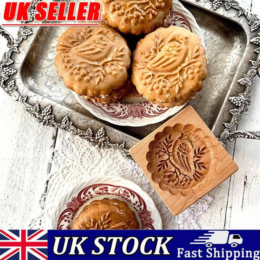 Wooden biscuit moulds uk outlet