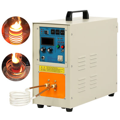 #ad #ad 15KW High Frequency Induction Heater Furnace 110V 30 100 KHz Melting Furnace $610.32