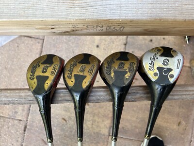 Walter Hagen Strata-Bloc Haig Ultra 1,3,4,5 Wood RH Step Regular Steel Vintage