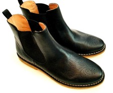 +++  NEU Zecchino d´Oro Lochmuster F16-4606 Boots schwarz Gr. 37, 38