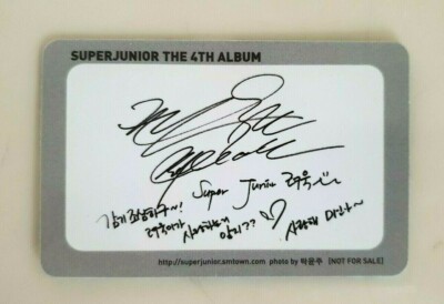 メンバーサイン入り！SUPER JUNIOR the 4th ALBUM s-l400.jpg