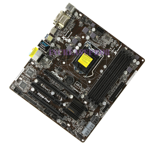 Zócalo de placa base ASRock B85M PRO4 LGA 1150 Intel B85 DDR3 DIMM Micro ATX - Imagen 4 de 5