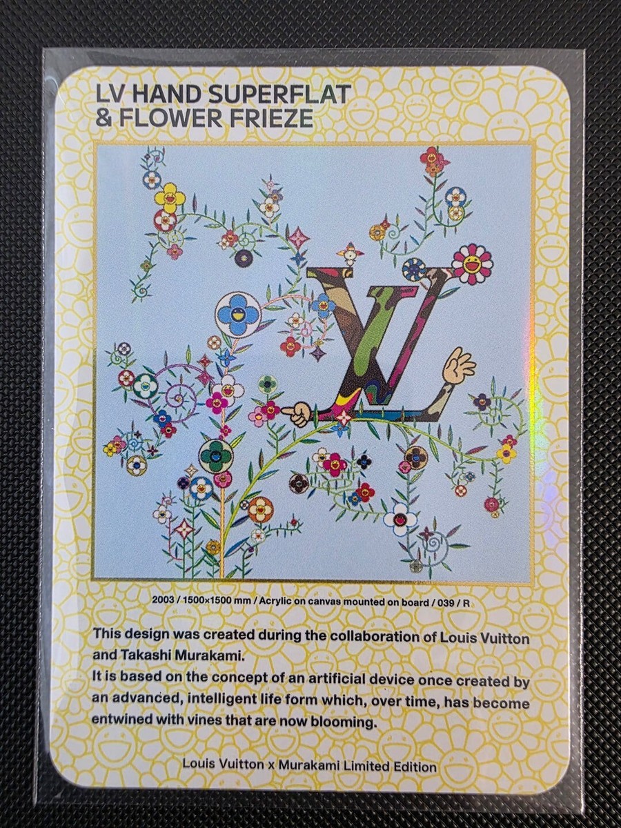 NEW LOUIS VUITTON 20th Takashi Murakami Trading Cards Metal