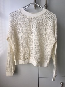 zara crochet top