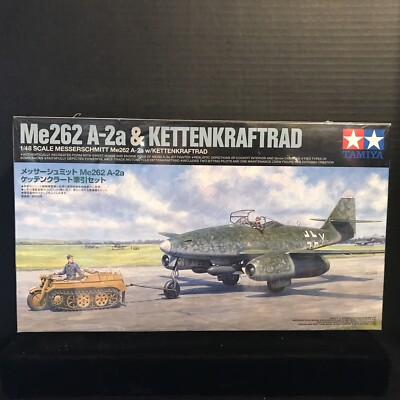 TAMIYA 25215 Me262 A-2a KETTENKRAFTRAD MODEL KIT-NIB-1/48 SCALE