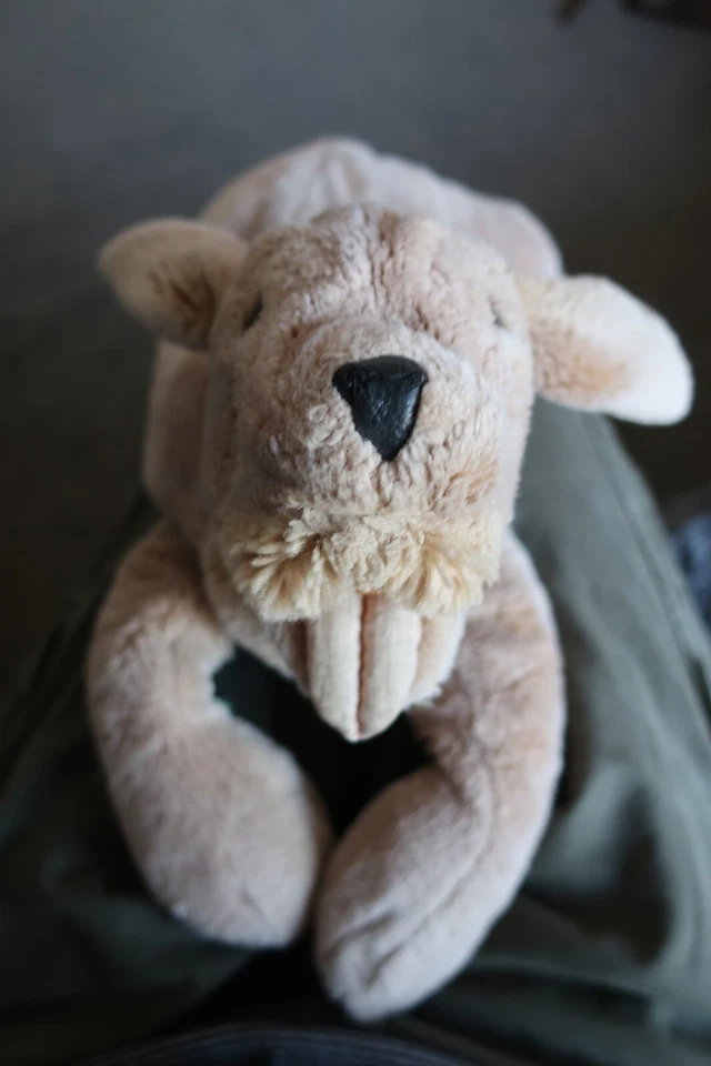 Folkmanis Puppets Furry Folk Tales Beige Dog Plush - 50cm - Rare - image 4 of 4