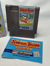 Super Team Games NES Nintendo Complete With Manual CIB Circle Seal
