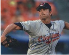 CHUCK FINLEY CLEVELAND INDIANS SIGNED AUTOGRAPHED 8X10 W/ COA
