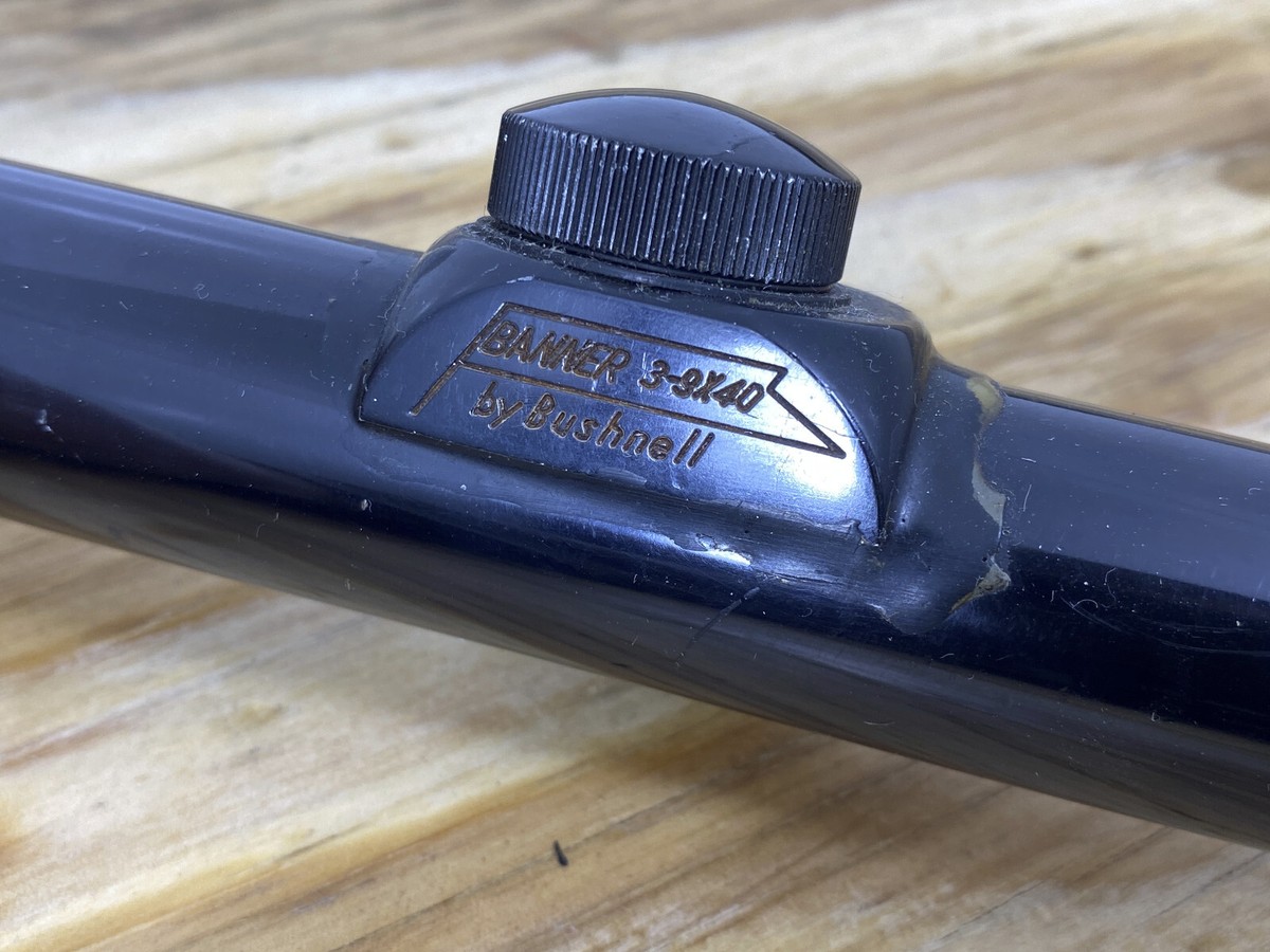 Vintage Bushnell rifle scope 3-9x40 Banner Japan Made Quality | eBay