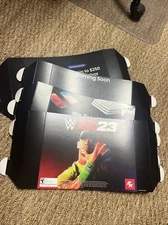 Lot of 4 Promo Gamestop Store Posters/Cardboard Displays, WWE, Madden, 13x9