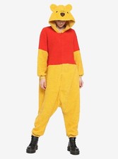 Official Disney Winnie the Pooh Union Suit Kigurumi Pajama One Piece Costume