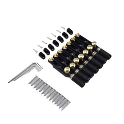 1 Set  Headless Bridge/single Scalloped Fret Guitar 6/7/8 Strings