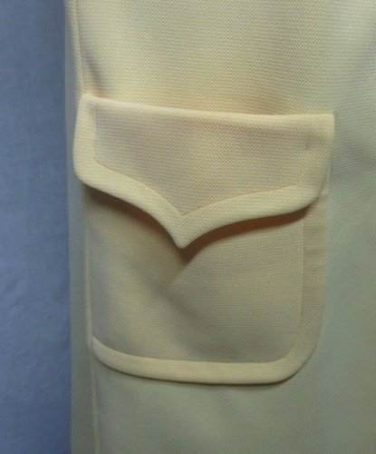 Nardis of Dallas Dress Casual Yellow Sleeveless Shift Size 18 - Picture 4 of 10