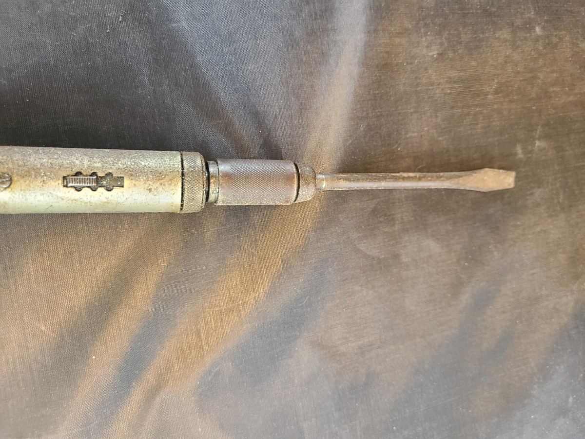 Vintage North Bros Yankee No 30 Spiral Ratchet Screw Driver & 1