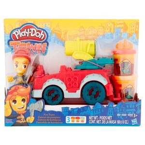 play doh fire truck