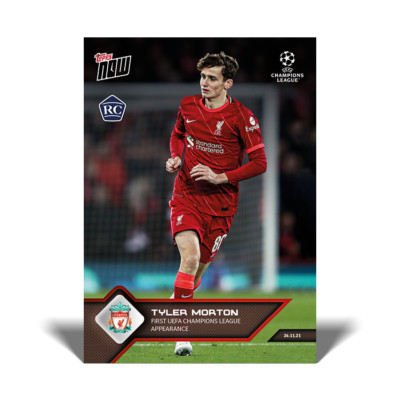 Topps Now UCL 21/22 - Card 084 - Tyler Morton - Liverpool