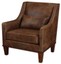 uttermost 23030 clay leather armchair